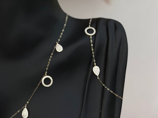 DANGLE NECKLACE SET