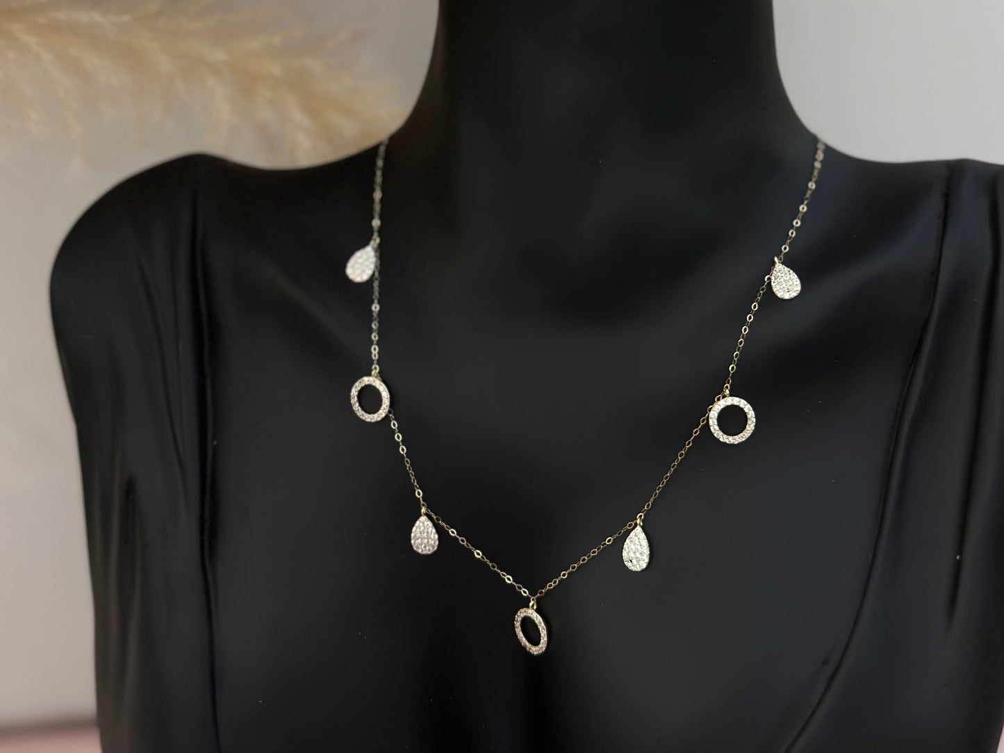 DANGLE NECKLACE SET